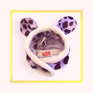 Exclusive Pet Leopard Hat for Dogs & Cats Purple Halloween Costume