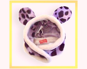 Exclusive Pet Leopard Hat for Dogs & Cats Purple Halloween Costume