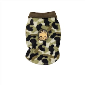 OOAK Army Camo Dog Clothes Size M