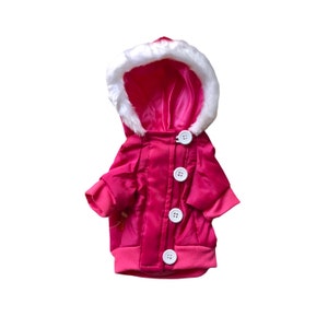 Exclusive Pet Hooded Jacket for Dogs and Cats in Size S & M