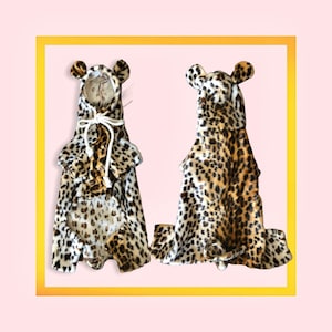 OOAK Handmade Leopard Jumpsuit Size S Costume