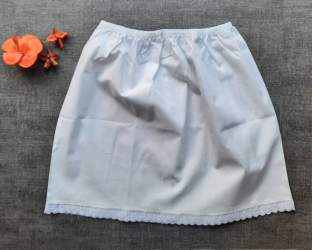 Black White Half Slips UK SIZE 420 Petticoats Pure Cotton Etsy UK