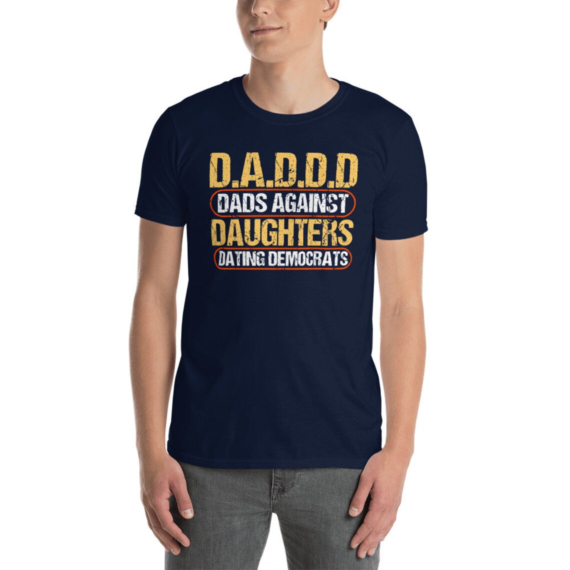 Dads Against Daughters Dating Democrats Funny Anti Liberal New Etsy