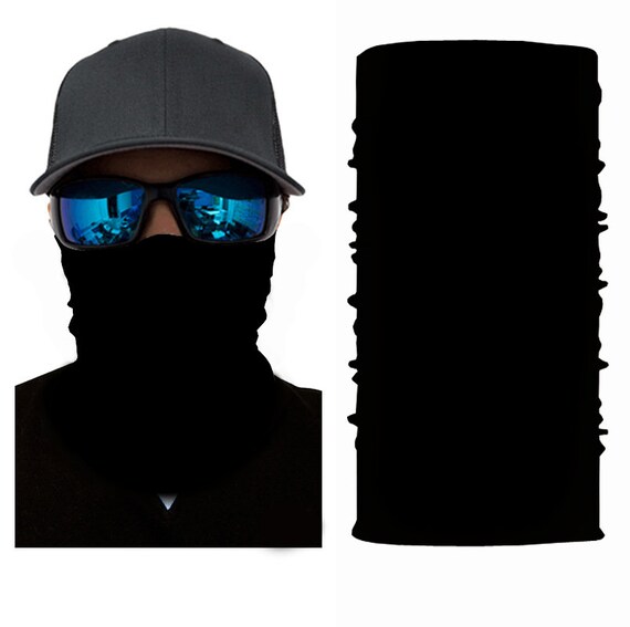 Black Face Tubes Australia Face Shield Mask Fishing Headwear Neck