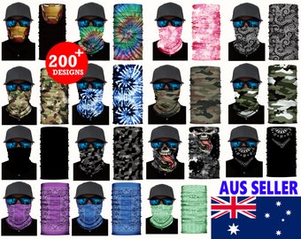 Face Tubes Australia Face Shields Mask Fishing Headwear Neck Tube Scarf Balaclava Bandana Gaiter Shields Anti Dust