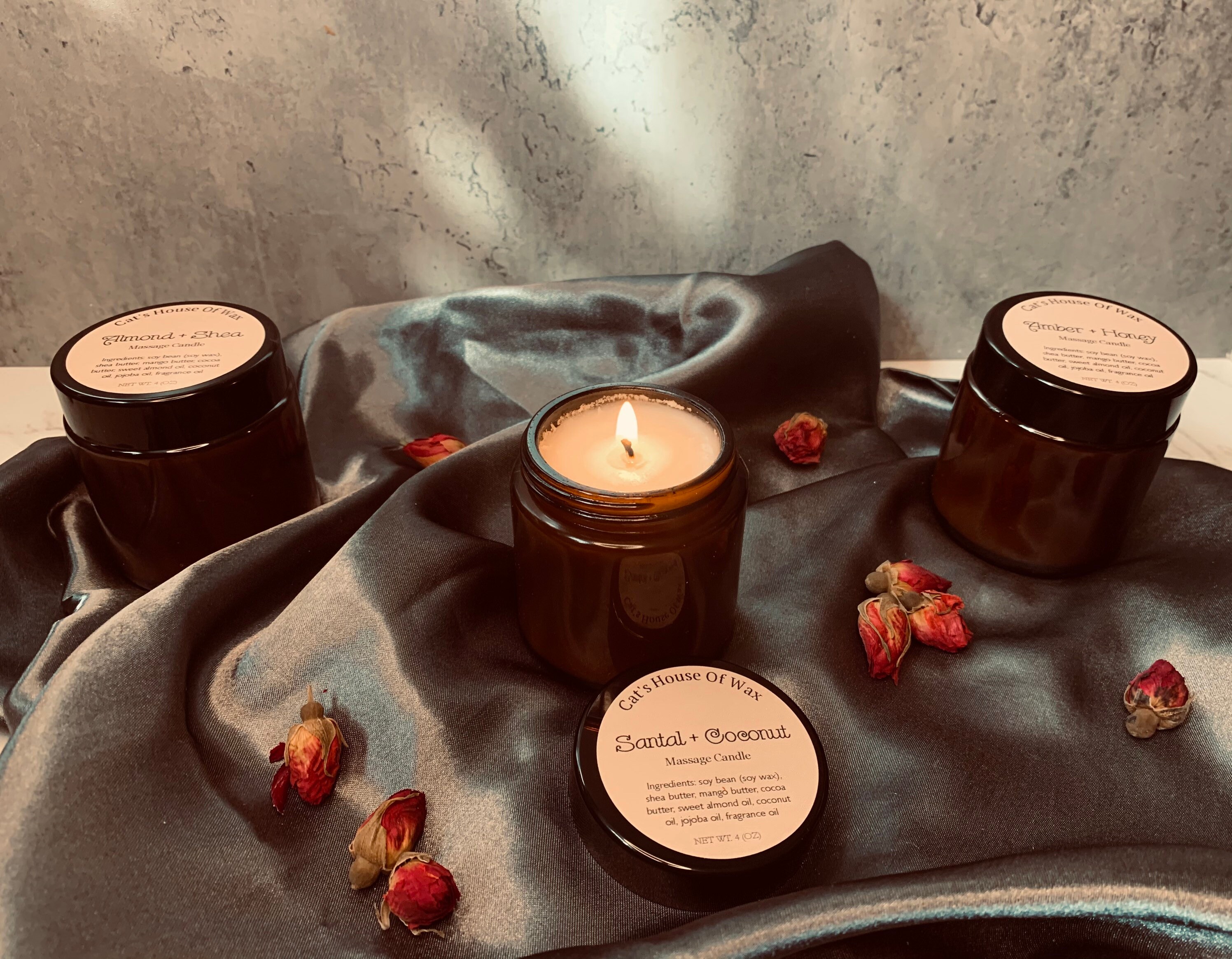 Massage Oil Candle Etsy