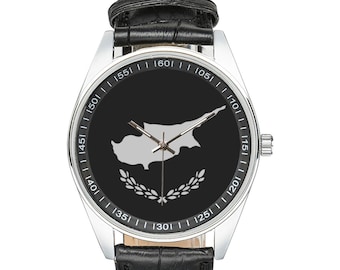 Men's Cyprus Flag Watch