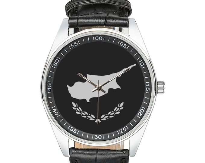 Men's Cyprus Flag Watch