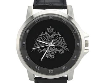 Orthodox Christian Byzantine Empire Eagle Watch, Unisex.