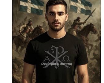 Greek Revolution T-Shirt – Freedom or Death (1821)