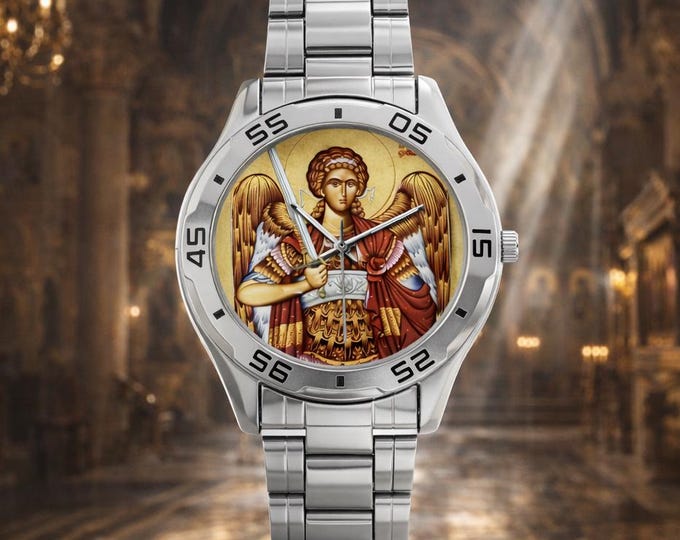 Saint Michael Icon Watch.