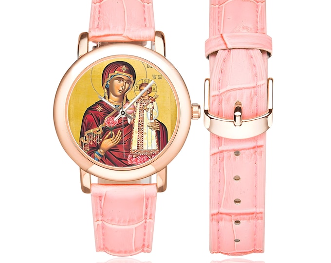 Virgin Mary Icon Watch.