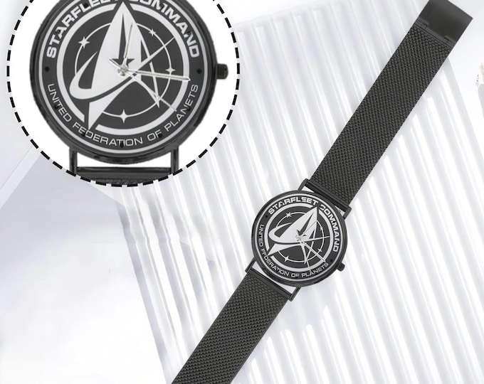 Star Trek Watch Unisex Stainless Steel Bracelet