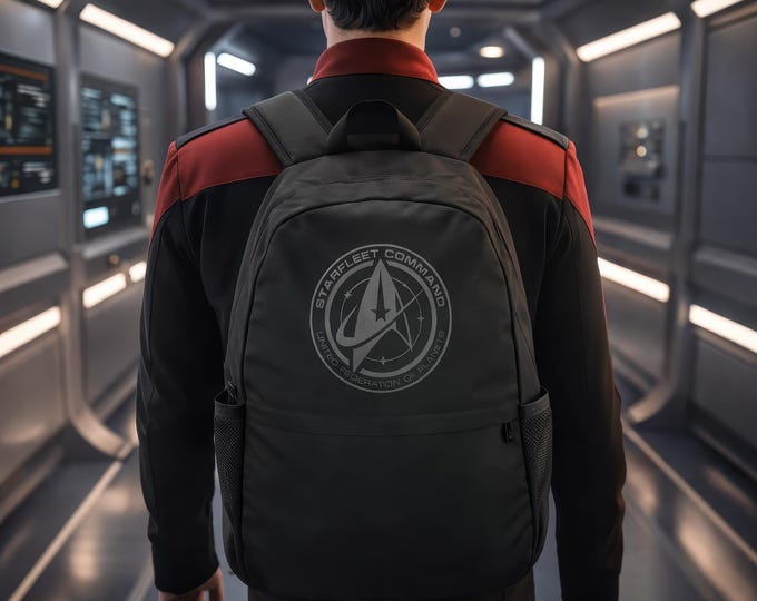 Star Trek Backpack, Travel Sci-Fi Bag