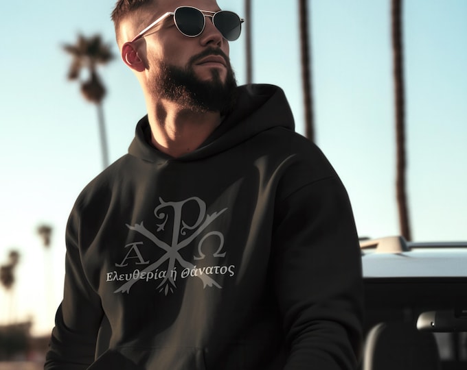 Greek Revolution Hoodie – Freedom or Death (1821)