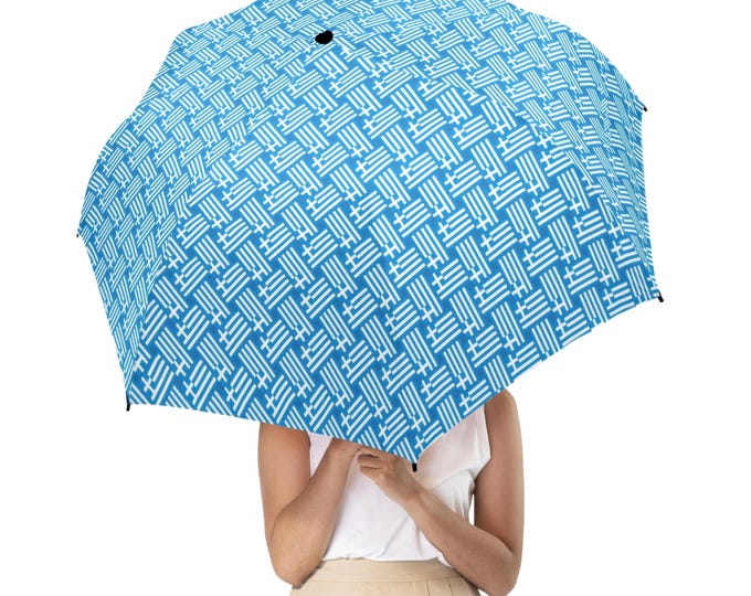 Greek Flag Umbrella