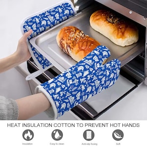 Ancient Greece Oven Mitt & Pot Holder Set, Kitchen Gloves, baking gift