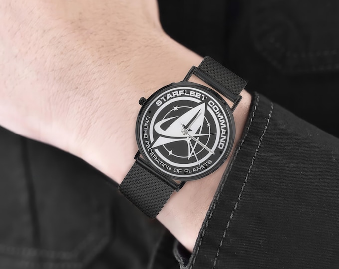 Star Trek Watch Unisex Stainless Steel Bracelet