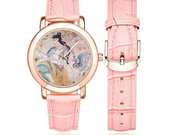 Santorini, Saffron Goddess Watch.