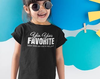 Yia Yia’s Favorite Kids T-Shirt