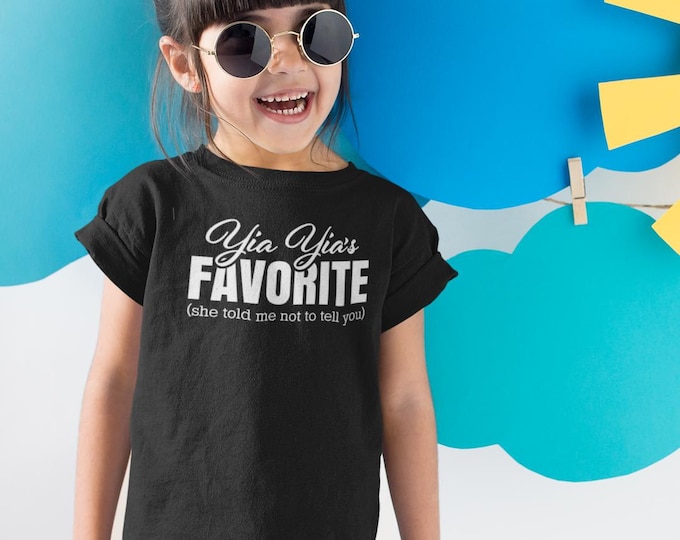 Yia Yia’s Favorite Kids T-Shirt