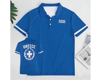Greece Coat of Arms Polo Shirt.