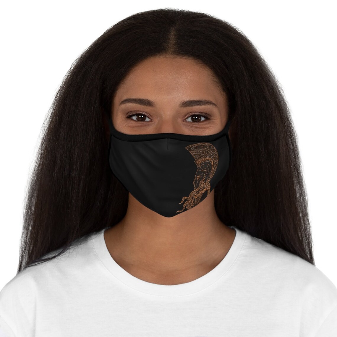 Athena Goddess of War Fabric Face Mask Etsy