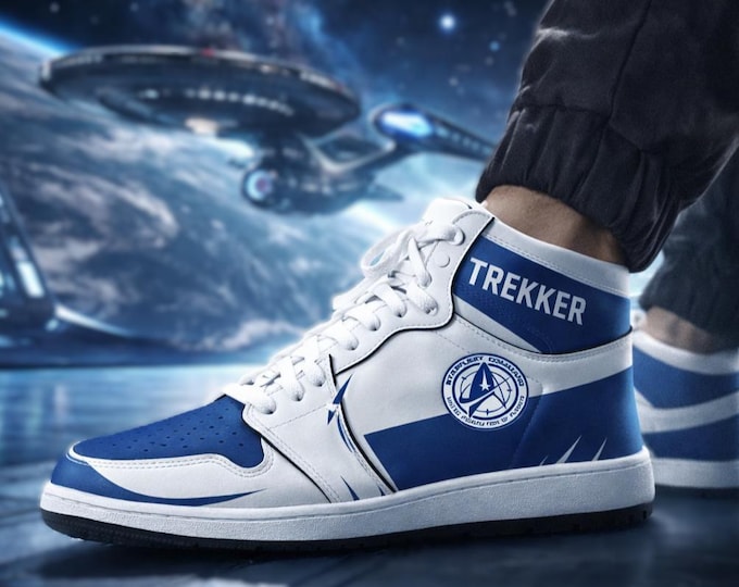 Star Trek, Starfleet Command “Trekkers”  unisex High-Top Shoes