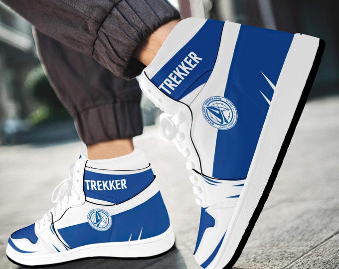 Star Trek, Starfleet Command “Trekkers”  unisex High-Top Shoes