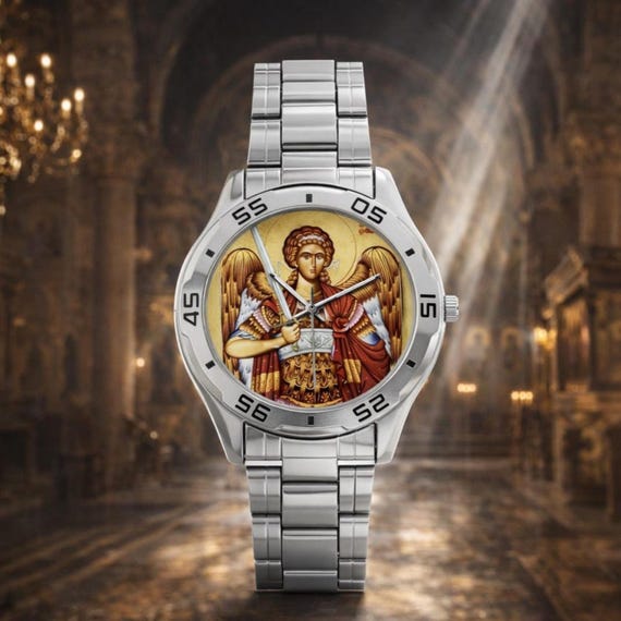 Saint Michael Icon Watch.