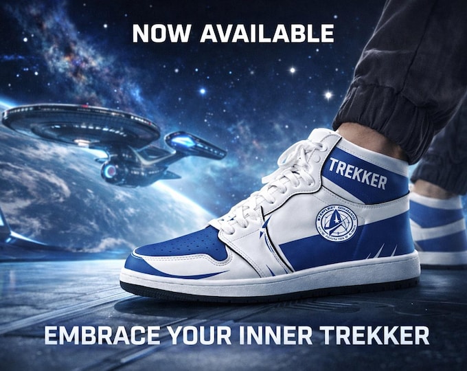 Star Trek, Starfleet Command “Trekkers”  unisex High-Top Shoes