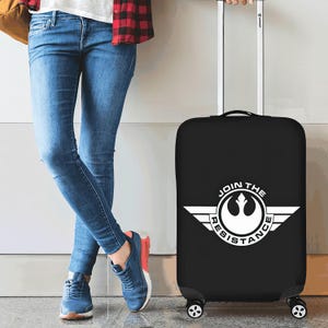 スターウォーズ 反乱軍レジスタンスに参加しよう、スーツケース/荷物カバー、旅行用機内持ち込み手荷物保護、SF、サイエンスフィクションファンへのギフト。