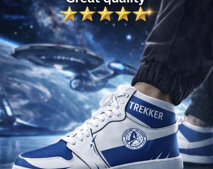 Star Trek, Starfleet Command “Trekkers”  unisex High-Top Shoes