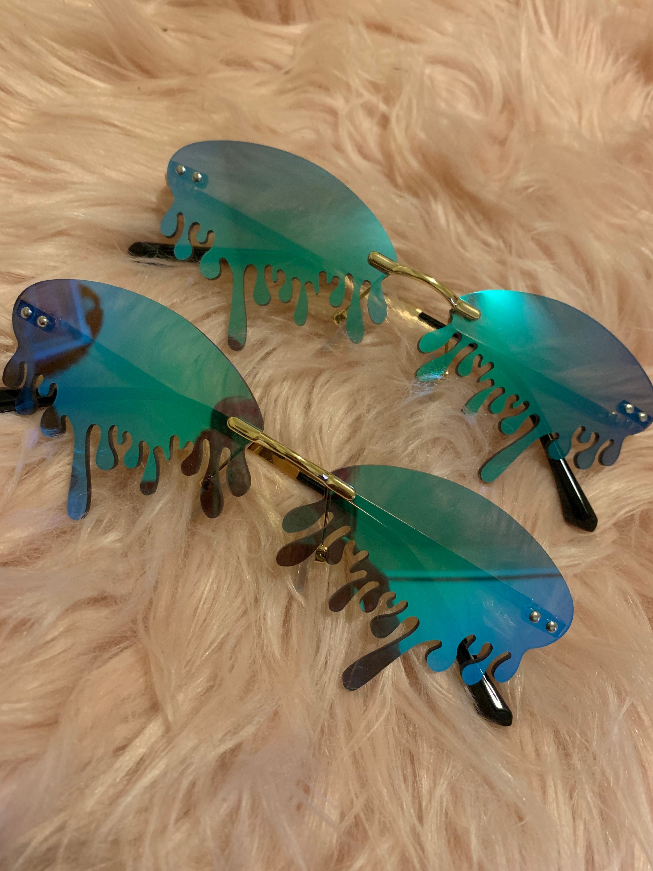 Drip Sunglass 14 COLORS drip drop sunglasses FAST Shipping Etsy