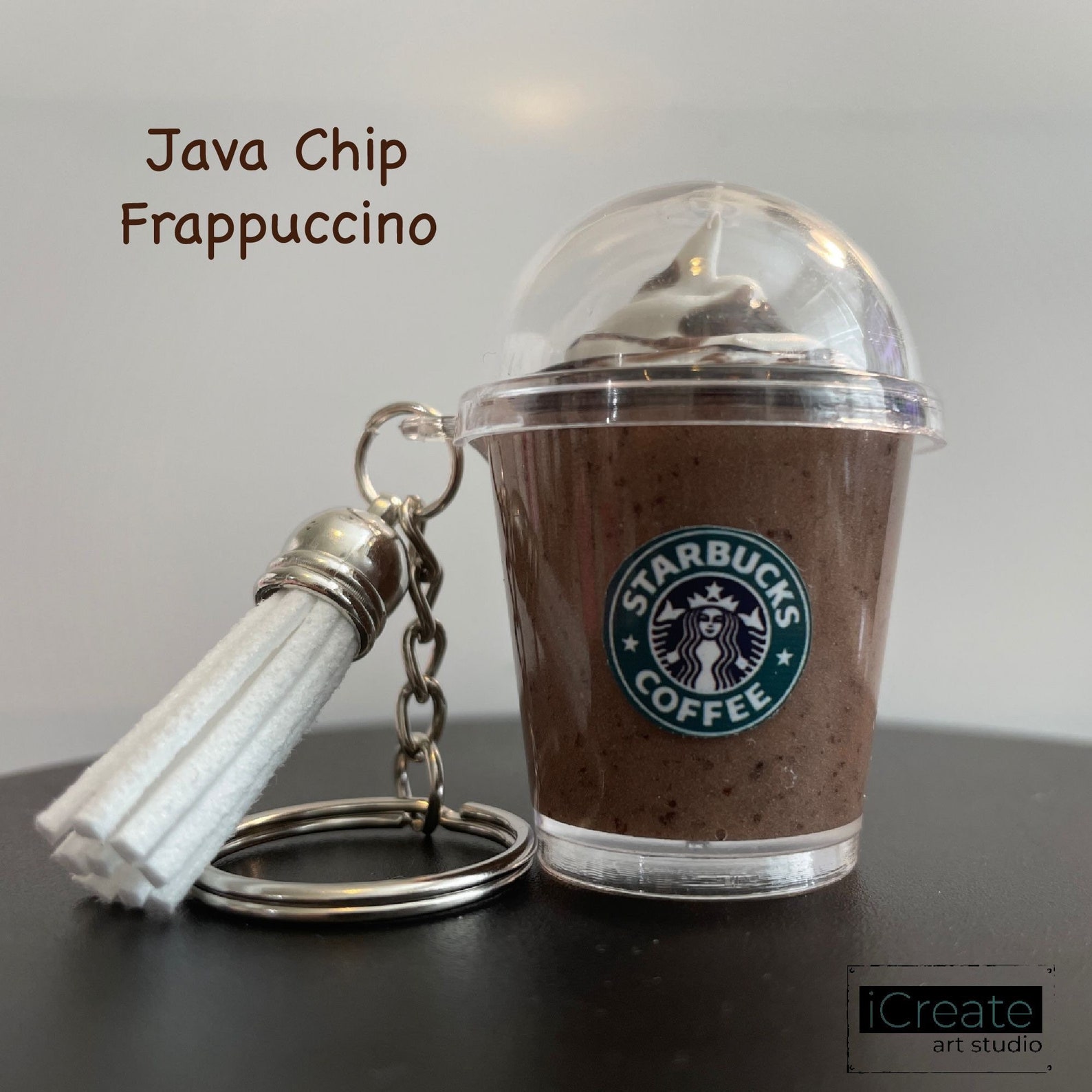 Starbucks Keychains Miniature Starbucks Cold Drinks Etsy