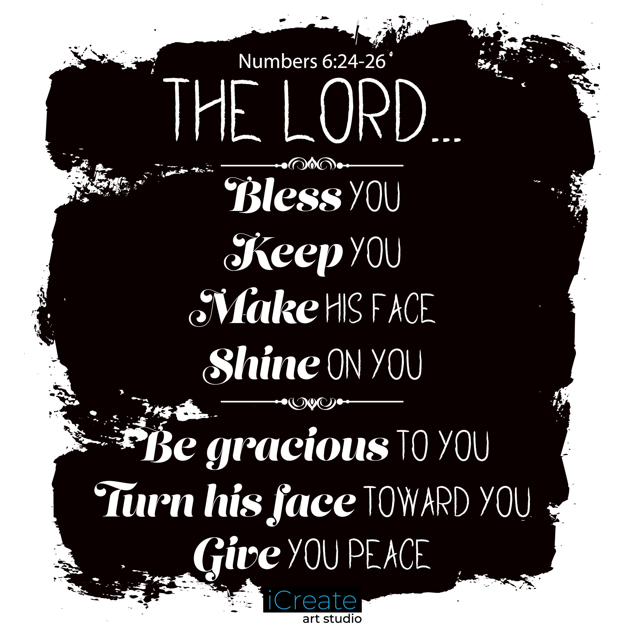 The Blessing | Numbers 6:24-26 | *DIGITAL DOWNLOAD* | Re
