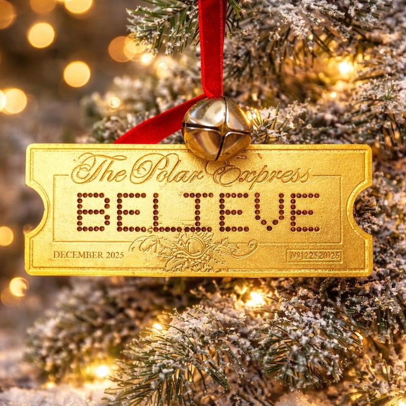 Metal Trains Ticket - Etsy