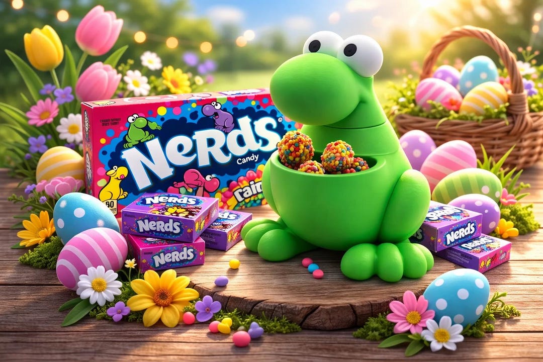 Nerd Candy Jar Container | Funny 3D Printed Gift | Cute Desk Organizer ...