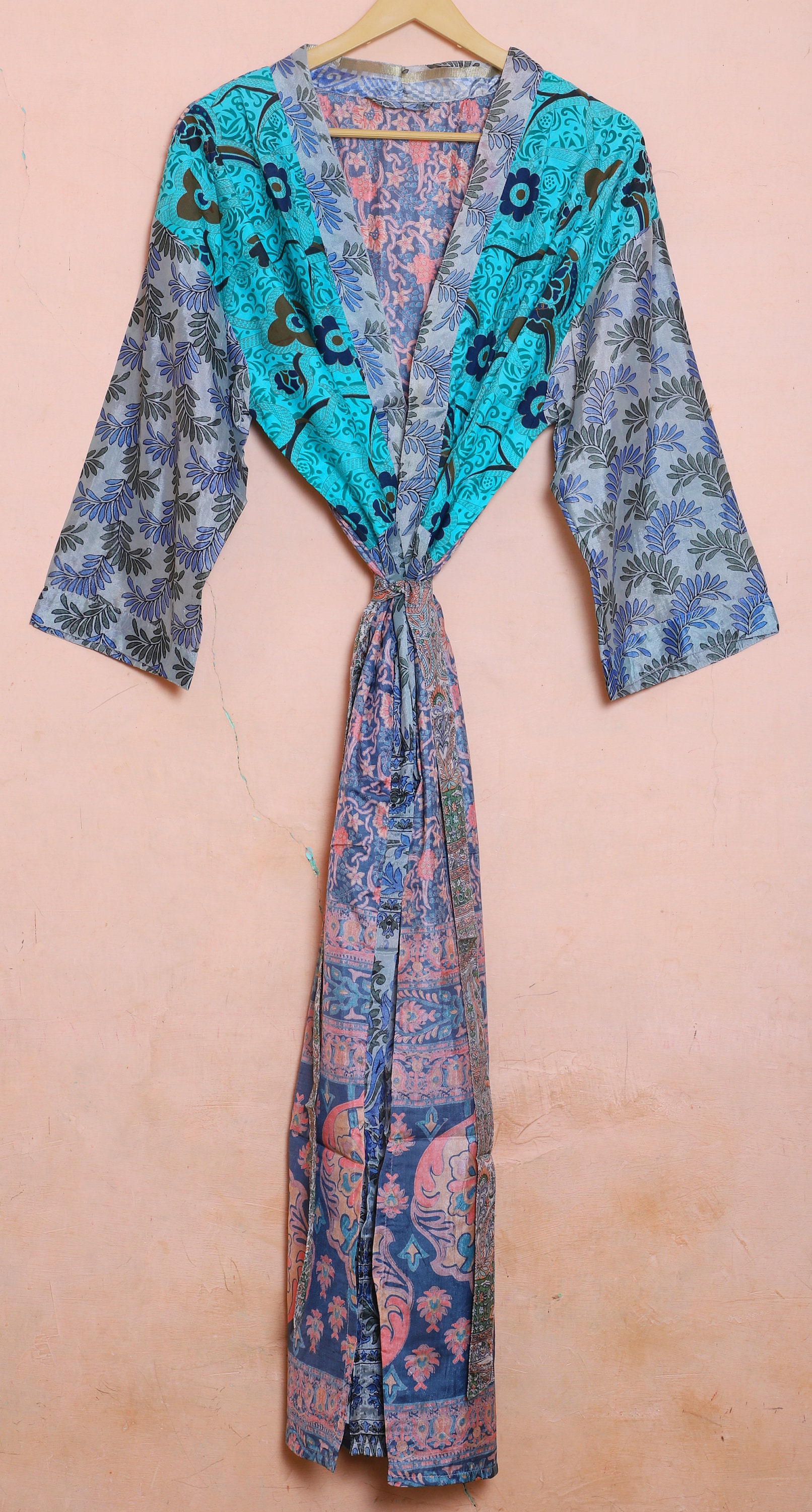 silk sari kimono
