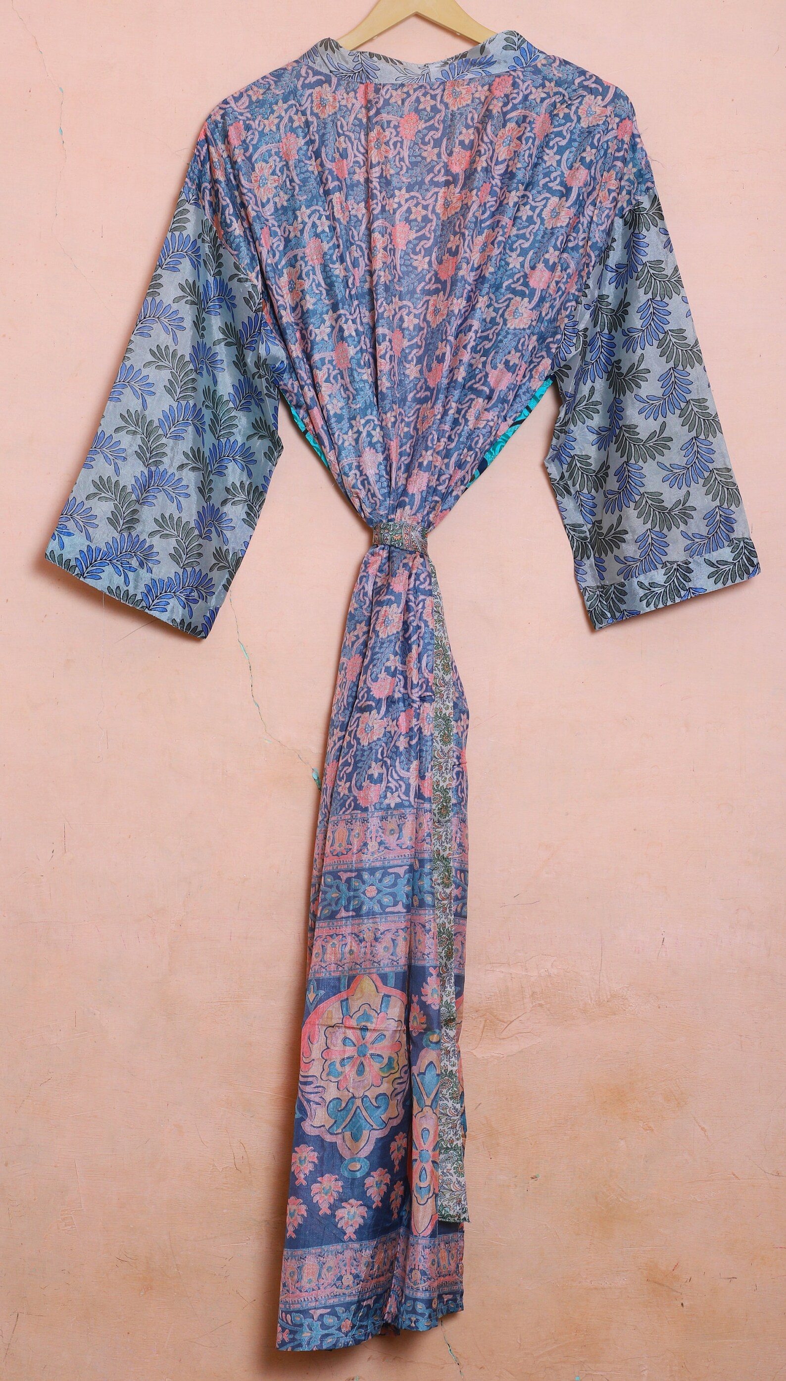 silk sari kimono
