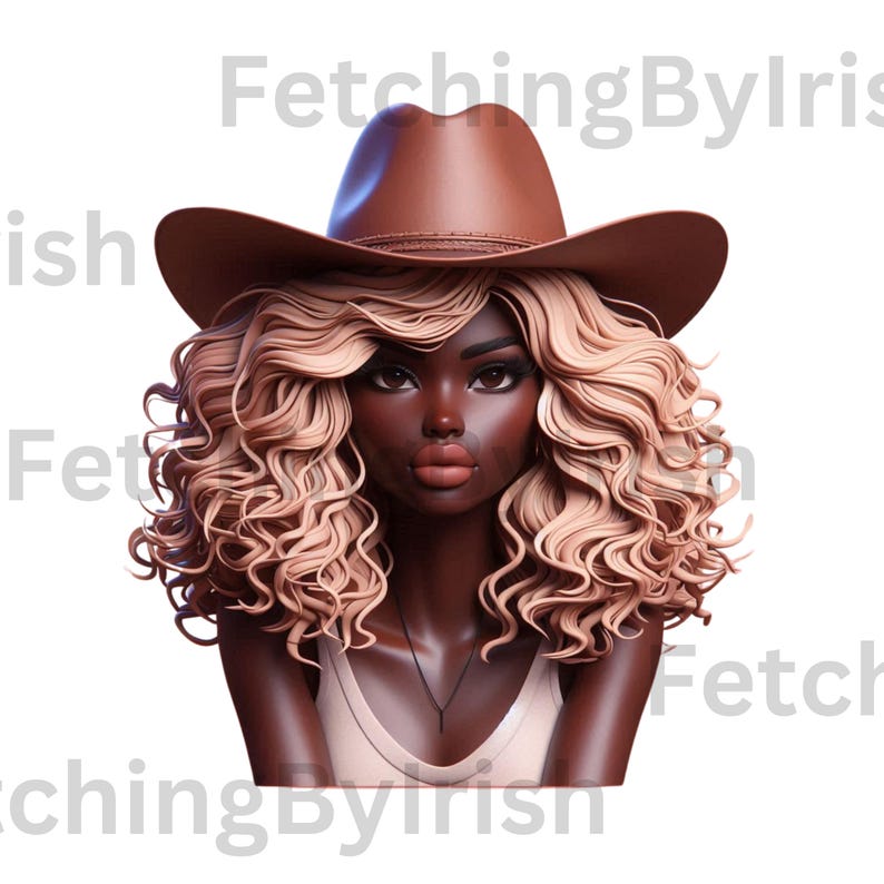 Black Texas Cowgirl Printable Black Art Png Country Black Girl PDF Black Texas Cowgirl Printable Black Art Png Country Black Girl PDF