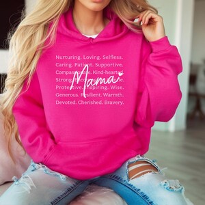 Mama Hoodie, Gift for Mom, Mothers Day, Birthday Gift, New Mom Sweatshirt, Mom Apparel