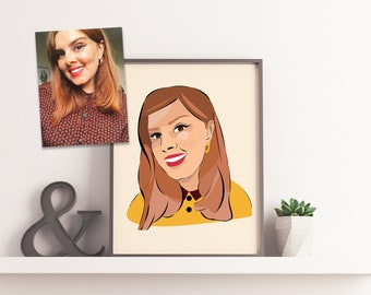 Custom Digital Portraits, Custom Couple Portraits, Custom Couple Digital Portraits, Custom Illustration