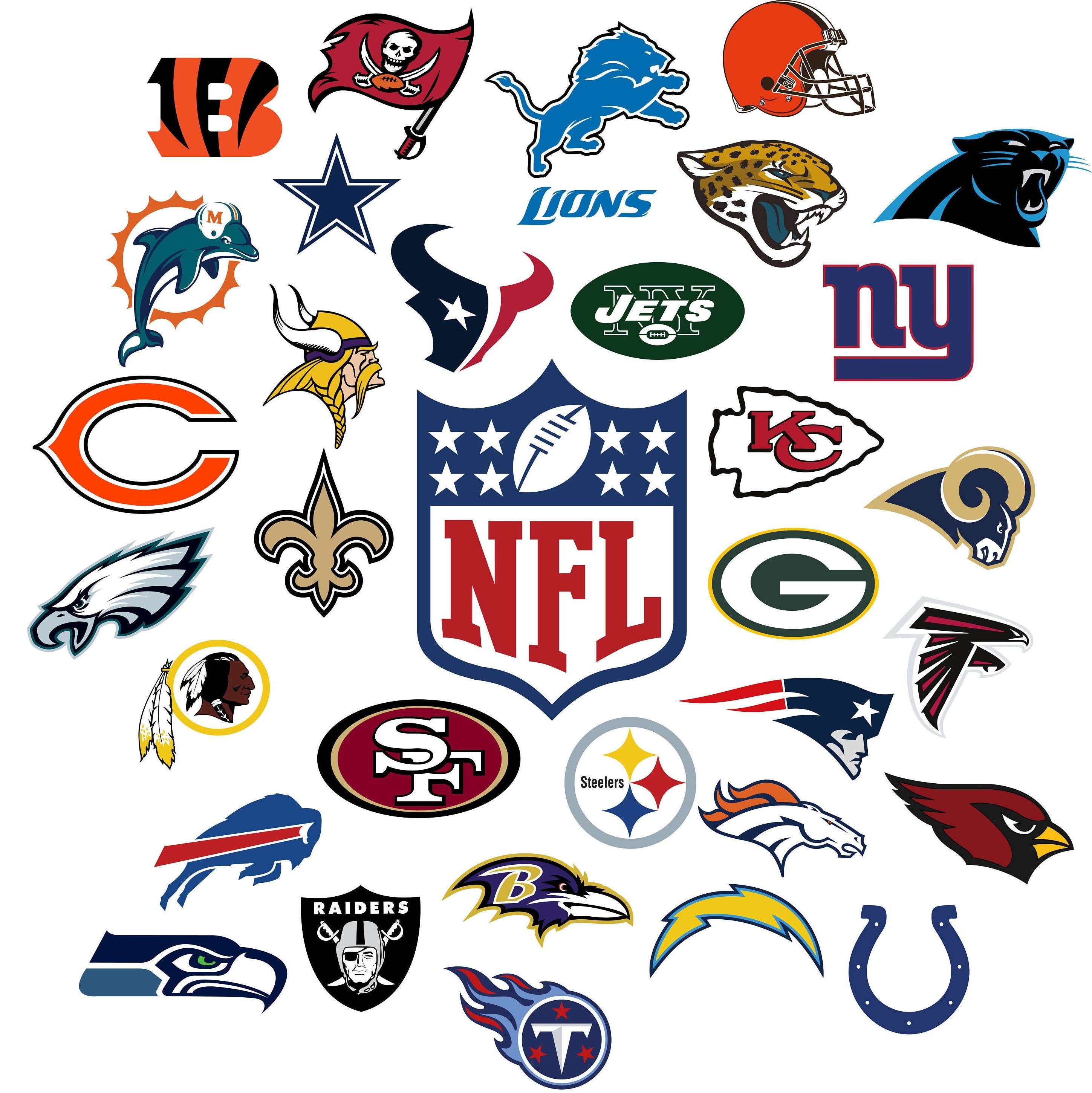 Nfl Team Logos Printable