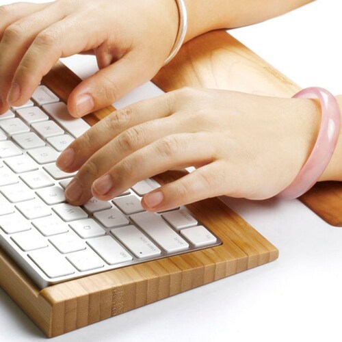 Apple Magic keyboard wooden stand, apple magic keyboard wood tray holder, keyboard stand for desk, keyboard tray for Apple wireless keyboard