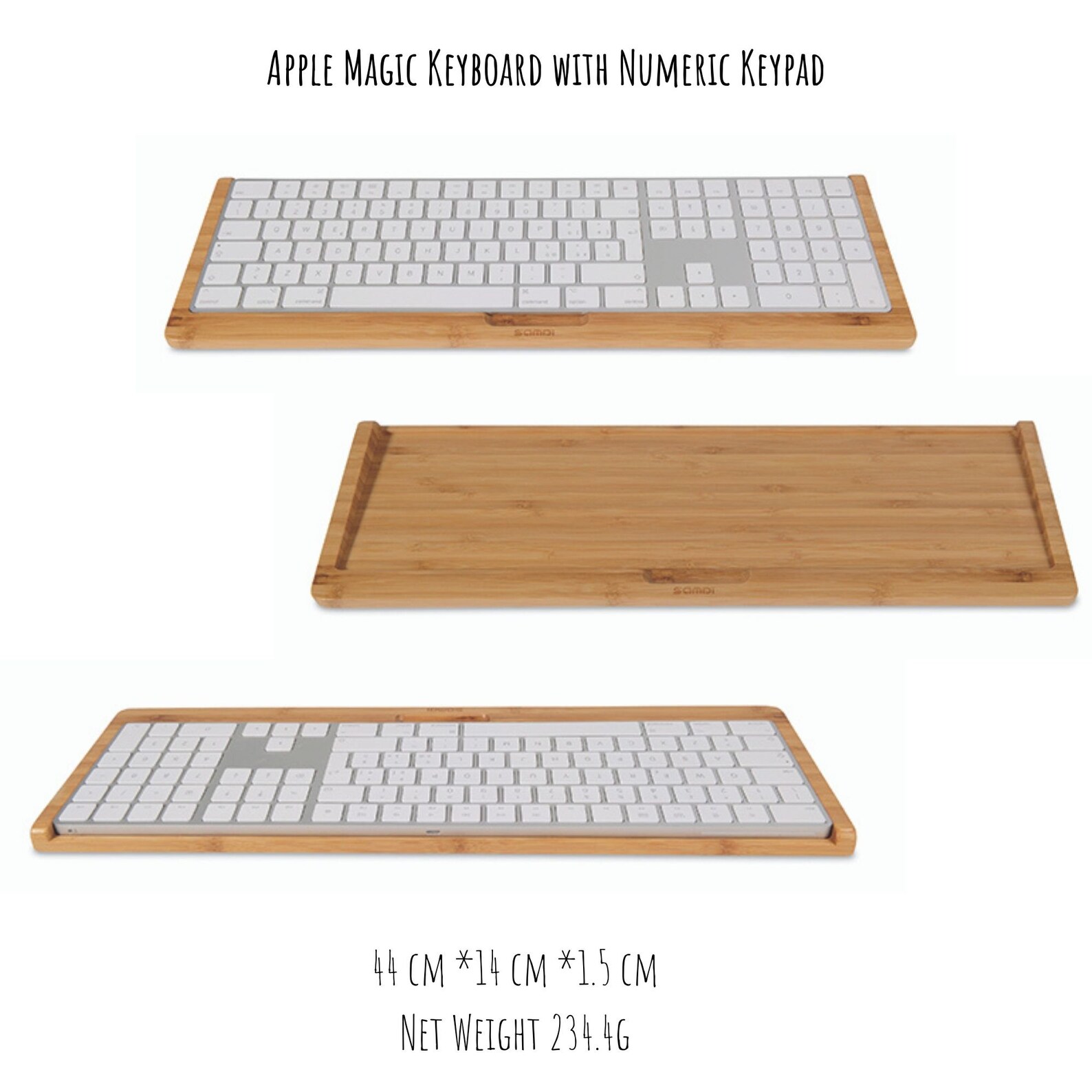 Apple Magic Keyboard Wooden Stand Apple Magic Keyboard Wood Etsy