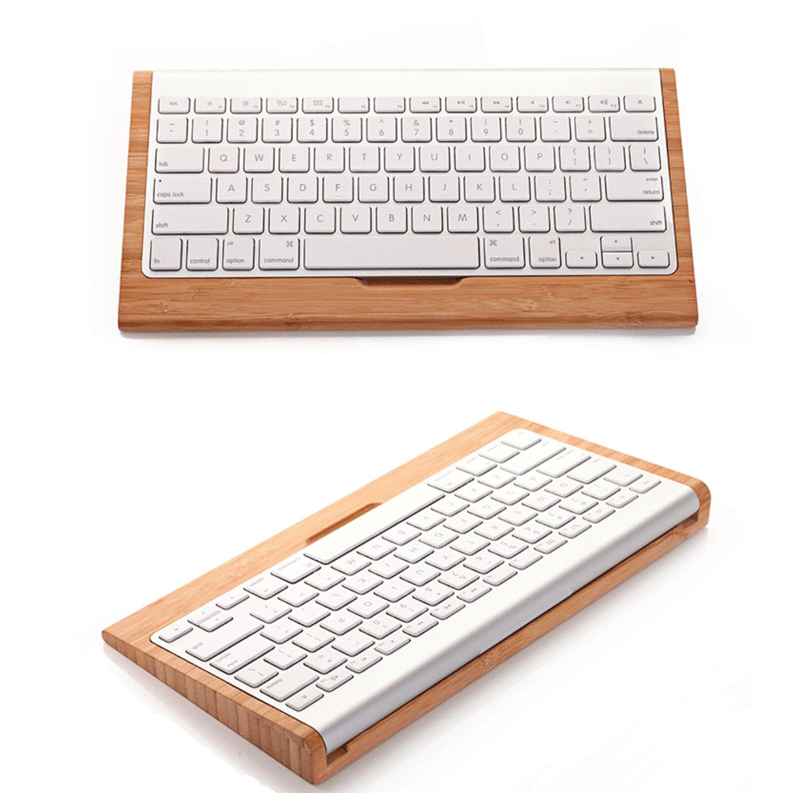 Apple Magic Keyboard Wooden Stand Apple Magic Keyboard Wood Etsy