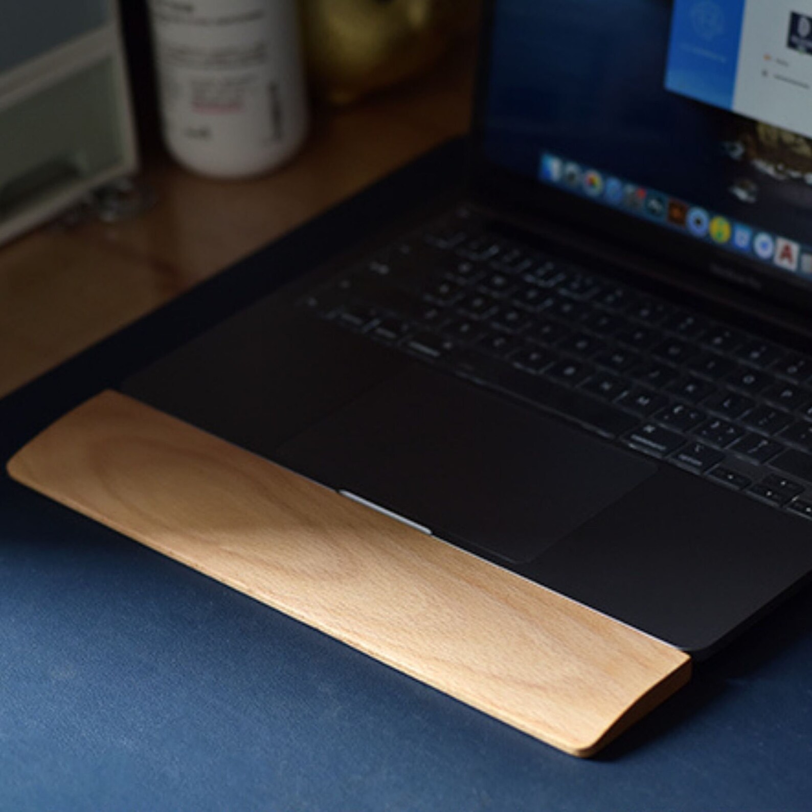 Keyboard Wrist Rest for MacBook Pro 13 wooden pad palm Etsy