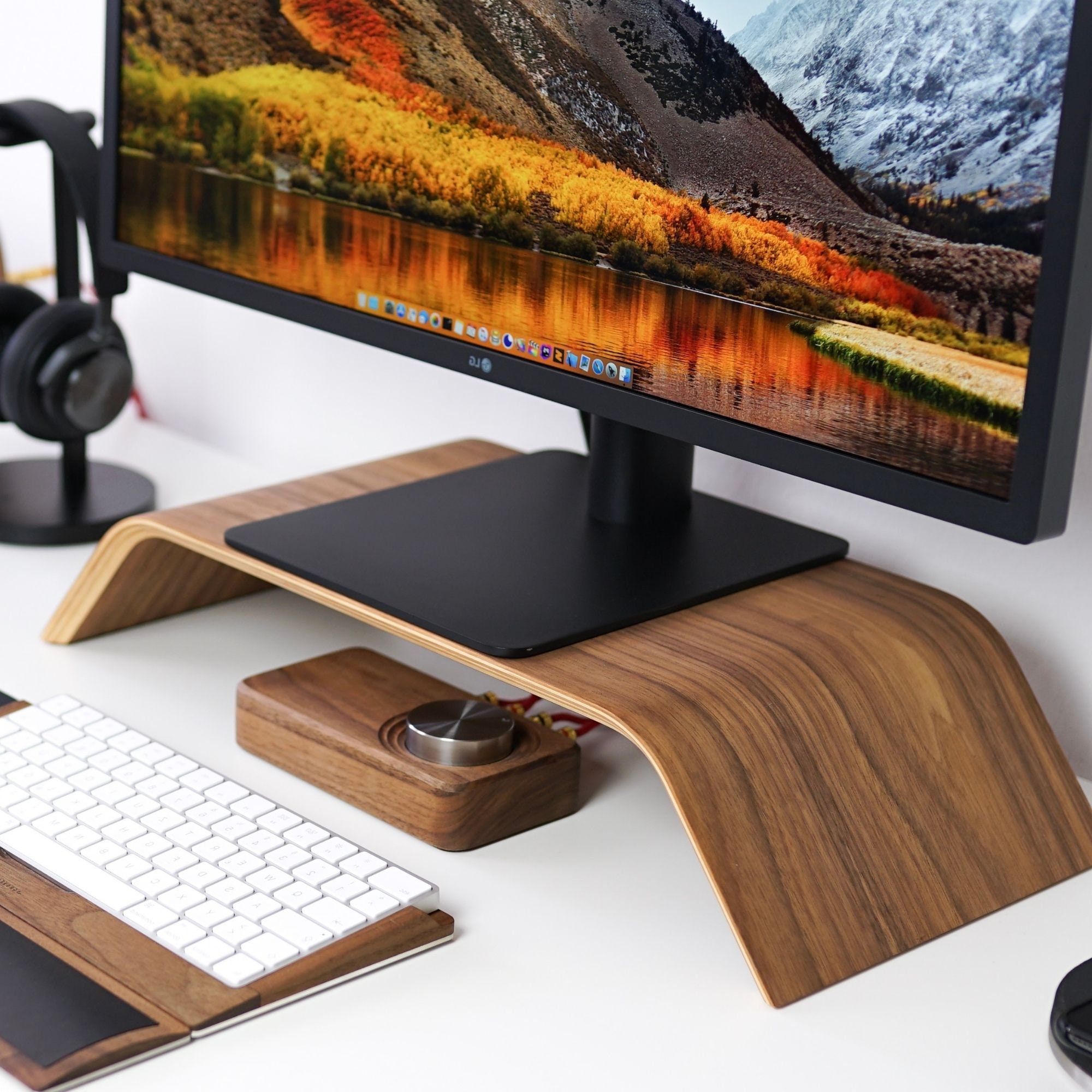 Monitor Stand Riser for Imac Wood Display Stand or Desk Etsy Australia