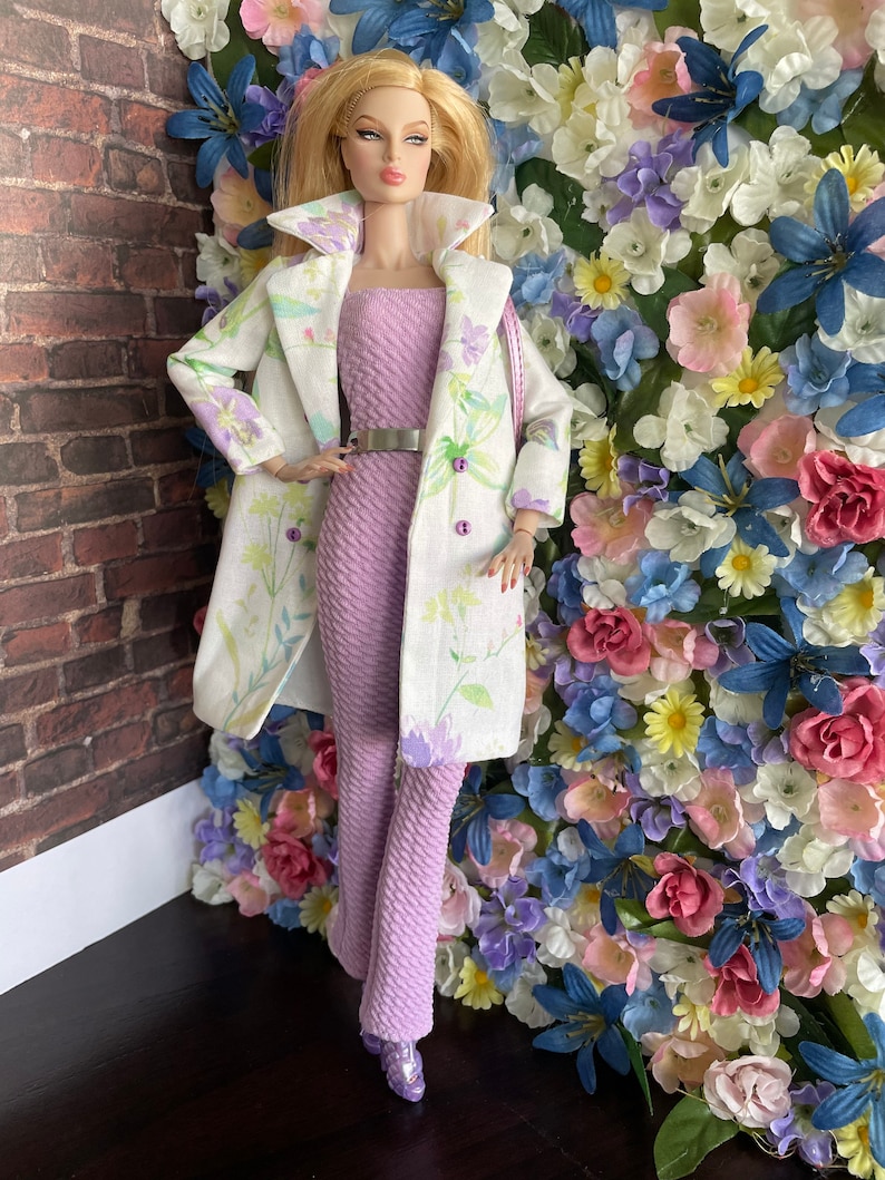 Lavender Cape Jumpsuit main image 1